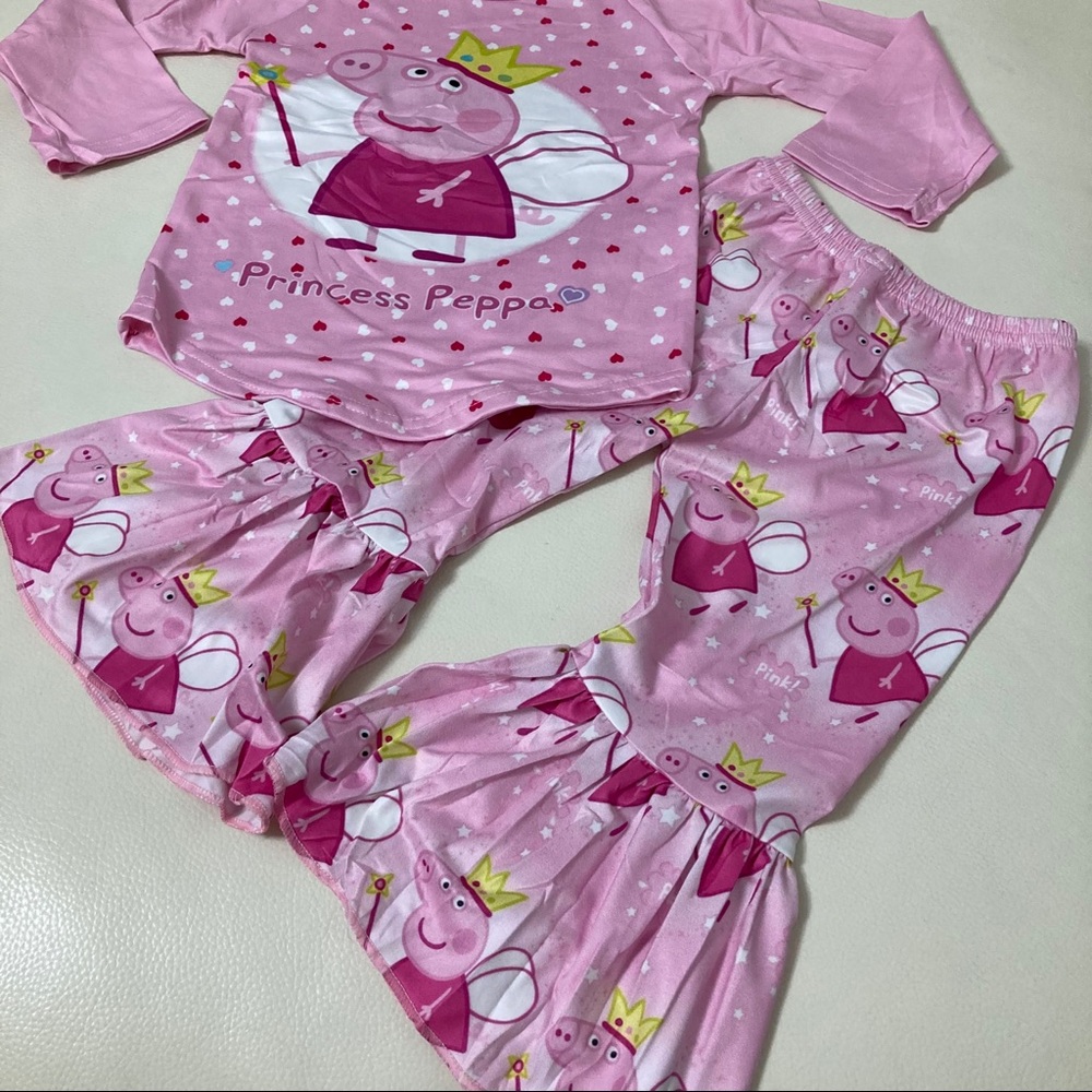 Peppa pig cute pink pants set - Picture 5 of 5